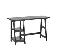 ARANAZ S.L. MANUFACTURAS DE LA MADERA Bureau avec étagères de Couleur Noire