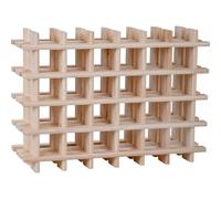 ARANAZ S.L. MANUFACTURAS DE LA MADERA Porte-Bouteilles modulaire pour 24 Bouteilles en Bois 75,9 x 22 x 54,5 cm