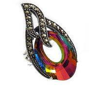 ARANDE Bague Vitrial Helios Admire, en argent sterling 925, avec certificat