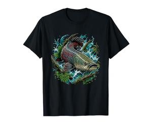 Arapaima Amazone River Monster Fish Splash T-Shirt