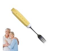 Araseau d'adhérence facile, cuillères d'ustensiles adaptatives Forks - Gadget adaptatif des couverts âgés - Fourche à fourche à fourgon alimentaire alimentaire une vaisselle d'assistance pour la gauch