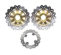 Arashi Disques de frein avant et arrière flottants pour Z750 2004-2006, L'or