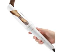AraSyleon Fer à friser automatique bidirectionnel | 32 mm 3 niveaux Temp. (160-200°C) | Ions & Anti-Brûlure | Pour Cheveux longs, Boucleur Automatique