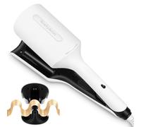 AraSyleon Fer À Onduler Cheveux 32mm, Céramique Ionique Chauffage Rapide | Double Tension, Signal Sonore, Fermeture De Rangement, Câble Pivotant À 360°, 3 Températures (160-200 °C)