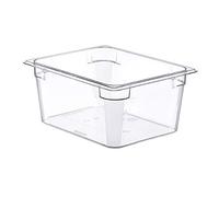Araven Basic Boite Hermetique Gn1-2 H15cm 8l Pcsans Couvercle 32.5x26.5cm Transparant (Lot de 6)