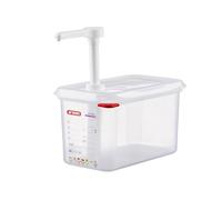 Araven Distributeur de Sauce avec Pompe 1/4 GN