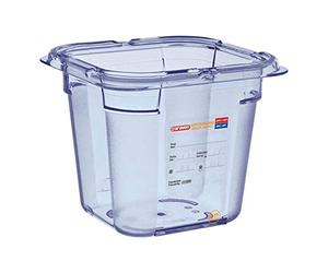 Araven GP572 Boîte de conservation alimentaire en ABS GN 1/6 Bleu 150 x 176 x 162 mm