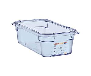 Araven GP579 Boîte de conservation alimentaire en ABS GN 1/3 Bleu 100 x 325 x 176 mm