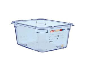 Araven GP585 Boîte de conservation alimentaire en ABS GN 1/2 Bleu 150 x 325 x 265 mm