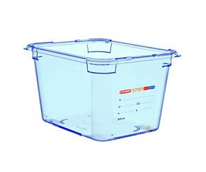 Araven GP586 Boîte de conservation alimentaire en ABS GN 1/2 Bleu 200 x 325 x 265 mm