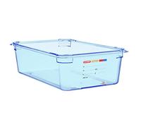 Araven GP590 Boîte de conservation alimentaire en ABS GN 1/1 Bleu 150 x 530 x 325 mm