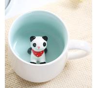 Arawat Mug Panda Tazza Di Caffè Carino Tazza Di Tè In Ceramica 350 Ml Grande Tazza Di Caffè 3d Tazza Divertente Tazza Di Caffè Espresso Tazza Di Caffè Cappuccino Tazza Regalo Carino (Panda)