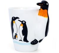 Arawat Penguin Mug Regalo 3d Animal Mug Tazza Di Caffè Divertente In Ceramica 400 Ml Teacup Natale Tè Tazza Di Caffè Dolce Regalo Di Compleanno Per Fidanzato Fidanzato Zia Nonna
