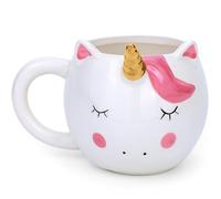Arawat Tasse Licorne Cadeau pour Femmes Grande 500ml Tasse Animal 3D Amusante Tasse Décoration Licorne Thé Mignon Tasse à Café Cadeau d'anniversaire pour Femmes Petite amie Tasse à thé en céramique