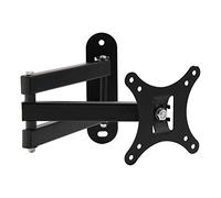 ARAZO Support mural pivotant pour écran LCD LCD Plasma 10 13 15 17 19 20 21 22 23 24 25 26 pouces Capacité de charge maximale 22 lbs VESA 75 x 75 & 100 x 100 mm