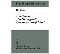 Arbeitsbuch "Einführung In Die Betriebswirtschaftslehre