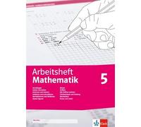 Arbeitsheft Mathematik 5. Grundlagen, Zahlen darstellen, zeichnen, messe (Poche)