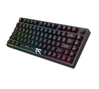 ARBITER Polar 75 - Clavier de jeu magnétique - Déclenchement rapide avec SOCD Super Tap, cadre en aluminium CNC, commutateurs à effet Hall Gen 2, bouton de volume, RVB, touches Dye-Sub PBT - Kitsune