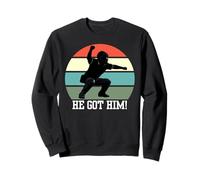 Arbitre de Baseball drôle, He Got Him, He's Out Baseball Umpires Sweatshirt