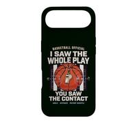 Arbitre de Basket Humour Jeu Contact et Coup de Sifflet Coque pour iPhone Air