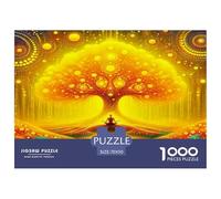 Árbol de la Vida Puzzles De 1000 Pièces Jeux Éducatifs Puzzle À Pièces De Décoration Élégante Carton 100% Recyclé Cadeaux pour Hommes pour Adultes 70x50cm/1000pcs