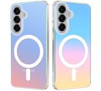 ÁRBOLORO Coque Magnétique pour Samsung Galaxy S26 Plus, Soleil Couchant | Compatible avec MagSafe, Housse Translucide, Effet Iridescent, Procédé IMD, Anti-Chocs TPU+PC, Irisée Étui