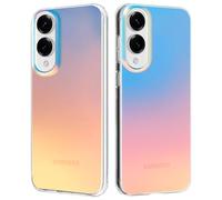 ÁRBOLORO Irisée Coque pour Samsung Galaxy S25 Edge, Étui Housse Iridescent Mate Fluorescente Colorée Antichoc Anti-Rayures Translucide Holographique Irisé Protection Case pour Femme Fille et Homme