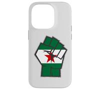 Arbonaida Drapeau de l'indépendance Andalousie, Poing Masculin, Homme Coque pour iPhone 14 Pro