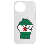 Arbonaida Drapeau de l'indépendance Andalousie, Poing Masculin, Homme Coque pour iPhone 15