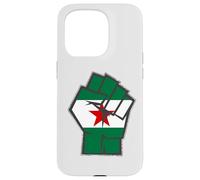 Arbonaida Drapeau de l'indépendance Andalousie, Poing Masculin, Homme Coque pour iPhone 15 Pro