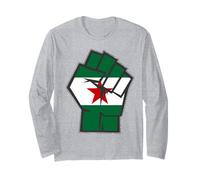 Arbonaida Drapeau de l'indépendance Andalousie, Poing Masculin, Homme Manche Longue