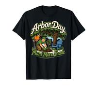 Arbor Day Plant More Shade Tree Gardener Earth Funny T-Shirt
