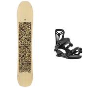 Arbor - Fixations de snowboard - Pack Carter 2025 en Nylon - Beige Beige S,M,L,XL
