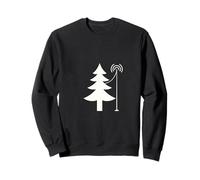 Arborescence Minimale et Graphique de Ligne de Signal Sweatshirt