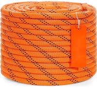 Arborist corde à grimper dans les arbres - polyester double tresse 3/8 pouces x 120 pieds - corde à grimper professionnelle pour les travaux dans les arbres - grande capacité de charge - durable et ro