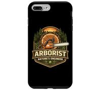 Arborist Nature's Engineer Arboriculteur Entretien des Coupe-Arbres Coque pour iPhone 7 Plus/8 Plus