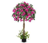 Arborus 120 cm Bougainville Arbre artificiel décoratif printemps Plantes artificielles Grand format