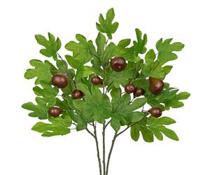Arborus Lot de 3 branches artificielles avec fruits - Vert clair - Branches artificielles - Branches de plantes vertes - Branches décoratives pour l'intérieur et l'extérieur - Pour maison, bureau