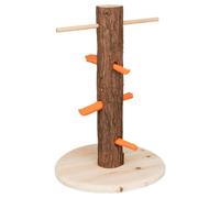 Arbre à aliments lapin en bois d'écorce Trixie Marron TU