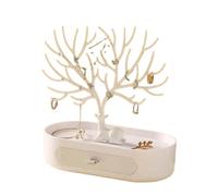 arbre à bijoux Porte-bijoux, présentoir de colliers, bagues, bracelets, cerfs, étuis rangement, plateau d'arbre for femmes(Color 5)