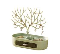 Arbre à Bijoux Porte-bijoux, présentoir de colliers, bagues, bracelets, cerfs, étuis rangement, plateau d'arbre for femmes(Color 6)