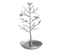 Arbre à Bijoux Présentoir multifonctionnel d'organisateur de bijoux d'alliage avec la conception d'arbre d'oiseau(GUYIN-NIAOSHU)