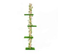 Arbre à Chat à Plusieurs Niveaux - Cadre d'escalade pour Chat en sisal - Arbre à Chat sautant - Litière pour Chat - Planche à gratter - Jouet pour Animal Domestique - Échelle d'escalade pour