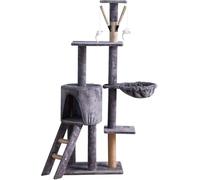 Arbre à Chat à Plusieurs Niveaux, Tour pour Chaton, avec griffoirs et recouvert de Peluche Douce pour Petits Chats, Chatons, Repos de Jeu
