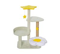 Arbre à Chat Arbre à Chat Litière pour Chat Multicouche Chat Escalade Fun Star Griffoir pour Chat Arbre à Chat intégré Escalade pour Chat (Couleur : Or) Chaud comme jamais