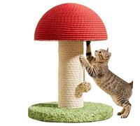Arbre à chat - Arbre à chat - Poteaux à chat - Mini château en forme de champignon en sisal | Tour en sisal pour exercice de chaton, stimulation mentale, soulagement de l'ennui, maison, intérieur