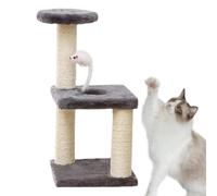 Arbre à Chat, Arbre à Chat pour Chats d'intérieur Base d'assiette carrée