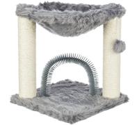Trixie Arbre à chat Baza avec brosse, 50 cm, Gris