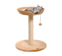 Arbre à Chat avec Corbeille en Feuilles de Bana…