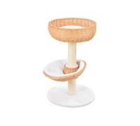 Arbre À Chat Avec Griffoir En Sisal Naturel Bois De Saule